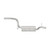 SoundFX Direct Fit Exhaust Muffler 2" Inlet (OD) 2" Outlet (OD) | WEX28017