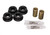 Track Arm Bushing Set, Black, Rear, Performance Polyurethane | 3062.7103G