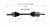03-08 Toyota Corolla CV Axle Assembly  - Front Left | GSPNCV69583