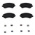 Front Disc Brake Pad Kit | ACD14D856ACB