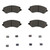 Front Disc Brake Pad Kit | ACD14D856ACB