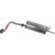 Quiet-Flow SS Direct Fit Exhaust Muffler Assembly 1.75" Outlet (OD) | WEX55688