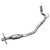 Direct Fit Exhaust Resonator and Pipe Assembly 2.25" Inlet (OD) 2.5" Outlet (OD) | WEX55358