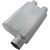 40 Delta Flow Muffler - 3.00 Offset In / 2.50 Dual Out - Aggressive Sound | 37A9430412