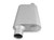 FlowMonster Muffler, 2 Chamber, 2.50 in. Offset Inlet/2.50 in. Offset Outlet, Case Dimensions 4 in. x 9.75 in. x 13 in., 19 in. Overall Length, Aluminized Steel | 37A42543-FM