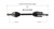 Mazda (2.0, 2.3, 2.5) CV Axle Assembly  - Front Left | GSPNCV47528