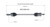 09-11 Honda CR-V CV Axle Assembly  - Rear Left | GSPNCV36143