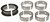 Engine Crankshaft Main Bearing Set | MAHMS1533P25MM