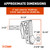 Rebellion XD Adjustable Cushion Hitch (2-1/2" Shank, 2", 2-5/16" Balls, 20K) | CRT45955