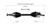 Ford, Lincoln (2.0) CV Axle Assembly  - Front Left | GSPNCV11198