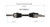 Geo, Suzuki CV Axle Assembly  - Front | GSPNCV68024