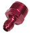 1"-20 X -6 An Male Flare Quadrajet Carb Adapter Fitting With Red Finish | RUS640340