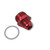 1"-20 X -6 An Male Flare Quadrajet Carb Adapter Fitting With Red Finish | RUS640340
