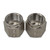 4AN To 1/4" Tube Nut Adapter Fitting With Endura Finish - 6 Pack | RUS660561