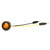MicroNova Dot LED Clearance Marker Lights, Amber, with Grommet, P2/PC | GRO49333
