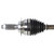 08-09 Suzuki SX4 (FWD) CV Axle Assembly  - Front Right | GSPNCV68055