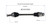 11-14 Mazda 2 CV Axle Assembly  - Front Right | GSPNCV47023