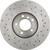 Premium UV Coated Xtra Cross Drilled Front Brake Rotor | BBB09.B337.2X