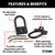 5th Wheel Safety Chain Anchors | CRT16000
