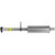 Direct Fit Exhaust Resonator and Pipe Assembly 2" Outlet (OD) | WEX54927