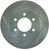 Select Sport Drilled and Slotted Brake Rotor, Front Right | STE227.65100R