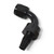 6AN 2-Piece 90 Degree Swivel Hose End Without Socket With Black Finish | RUS615163