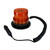 Mid-Size Amber Warning/Safety Beacon, 3.7" H x 5" W, SAE Class 1, Magnetic Mount, 8 Flash Patterns | BRIS8MM32A
