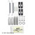 Emergency Brake Shoe Hardware Kit | BEC084-1668