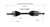 01-08 Chrysler PT Cruiser CV Axle Assembly  - Front Left | GSPNCV12567