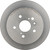 Premium UV Coated Solid Rear Disc Brake Rotor | BBB08.B464.11