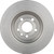 Premium UV Coated Solid Rear Disc Brake Rotor | BBB08.A537.11