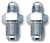 4AN To 7/16" X 24 I.F. Male Brake Adapter Fitting With Endura Finish- Pair | RUS640311