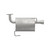 Quiet-Flow SS Direct Fit Exhaust Muffler 2.75" Outlet (OD) | WEX21743