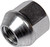 Bulge Wheel Lug Nut 1/2-20, 13/16" Hex - (Qty 1) | DOR611-093.1