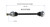 00-06 BMW X5 CV Axle Assembly  - Rear | GSPNCV27520