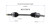 01-05 Kia Rio CV Axle Assembly  - Front Left | GSPNCV75510