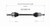 08-19 Toyota Sequoia CV Axle Assembly  - Rear Left | GSPNCV69118