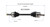 03-05 Honda Civic Hybrid CV Axle Assembly  - Front Left | GSPNCV36561