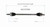 10-13 Hyundai Tucson (FWD) CV Axle Assembly  - Front Right | GSPNCV37094