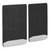 Rear Dually 20" x 23" Textured Rubber Mud Guards, Select Ram 3500 (2 Flaps) | LUV251034