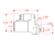 Ultra Torque Starter, Mounting Block w/o Nose Cone, Natural Finish | 12P9413