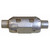 Standard EPA Universal Catalytic Converter 2" Inlet (ID) 2" Outlet (ID) | WEX15051