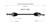 Ford, Mazda, Mercury CV Axle Assembly  - Rear Left | GSPNCV11162