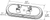 6" Oval LED Stop Tail Turn Lights with Integrated Back-up, Female Pin Termination | GRO54682