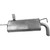 Quiet-Flow SS Direct Fit Exhaust Muffler Assembly 2.5" Inlet (ID) 2.5" Outlet (OD) | WEX70006
