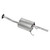 SoundFX Direct Fit Exhaust Muffler 1.5" Outlet (OD) | WEX18867