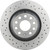 Premium UV Coated Xtra Cross Drilled Rear Disc Brake Rotor | BBB09.A200.1X