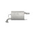 Quiet-Flow SS Direct Fit Exhaust Muffler 2.5" Outlet (OD) | WEX21756