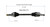 11-17 Nissan Juke (FWD) CV Axle Assembly  - Front Left | GSPNCV53171