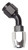 8AN ProClassic Swivel 45 Degree Hose End With Black/Silver Finish | RUS610103